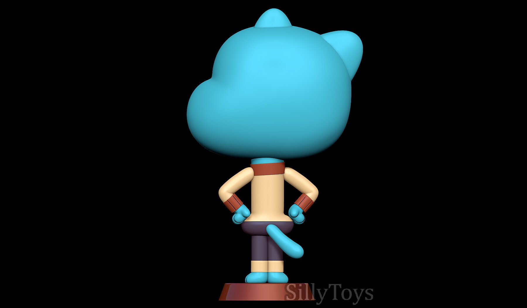 3D model Darwin - The Amazing World Of Gumball VR / AR / low-poly