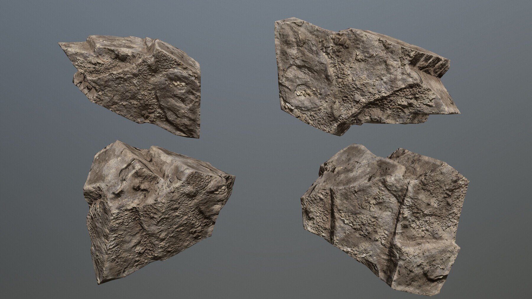 ArtStation - Rock Set 14 | Game Assets