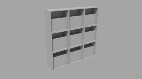 Book Shelf 3D model