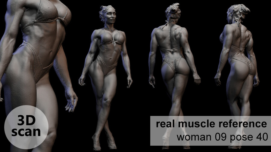 ArtStation - Human body scan