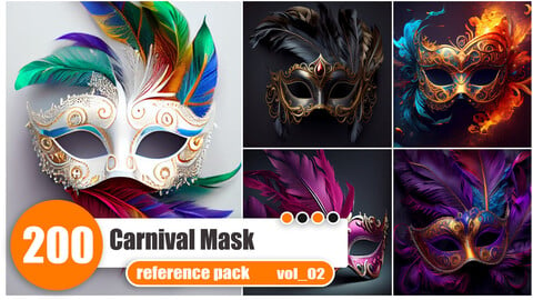 200 Carnival Mask _vol 02