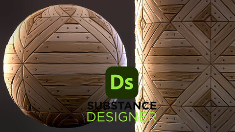 Stylized Wood Pattern - Substance 3D Designer