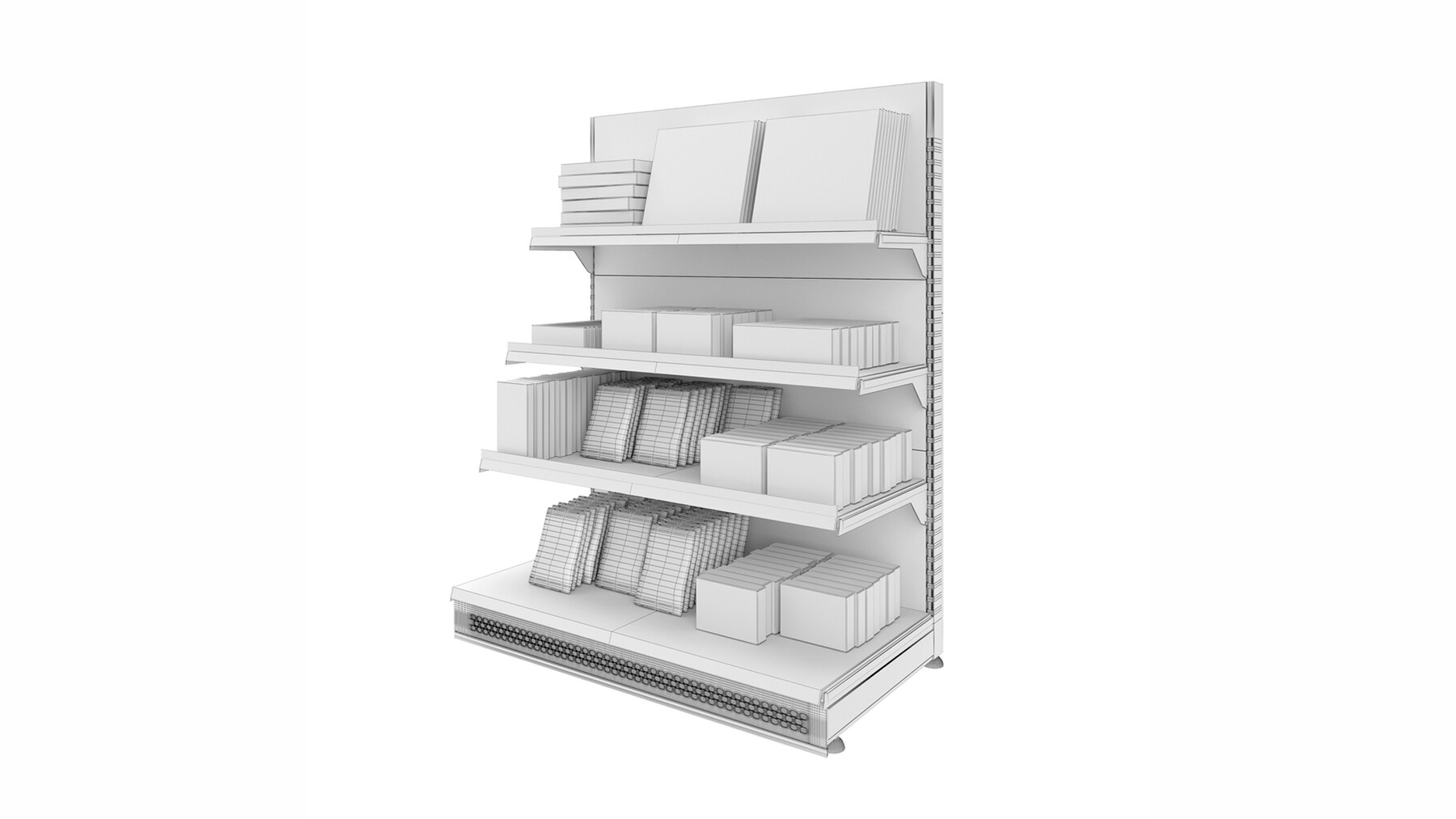 ArtStation Commercial rack with chocolates Resources