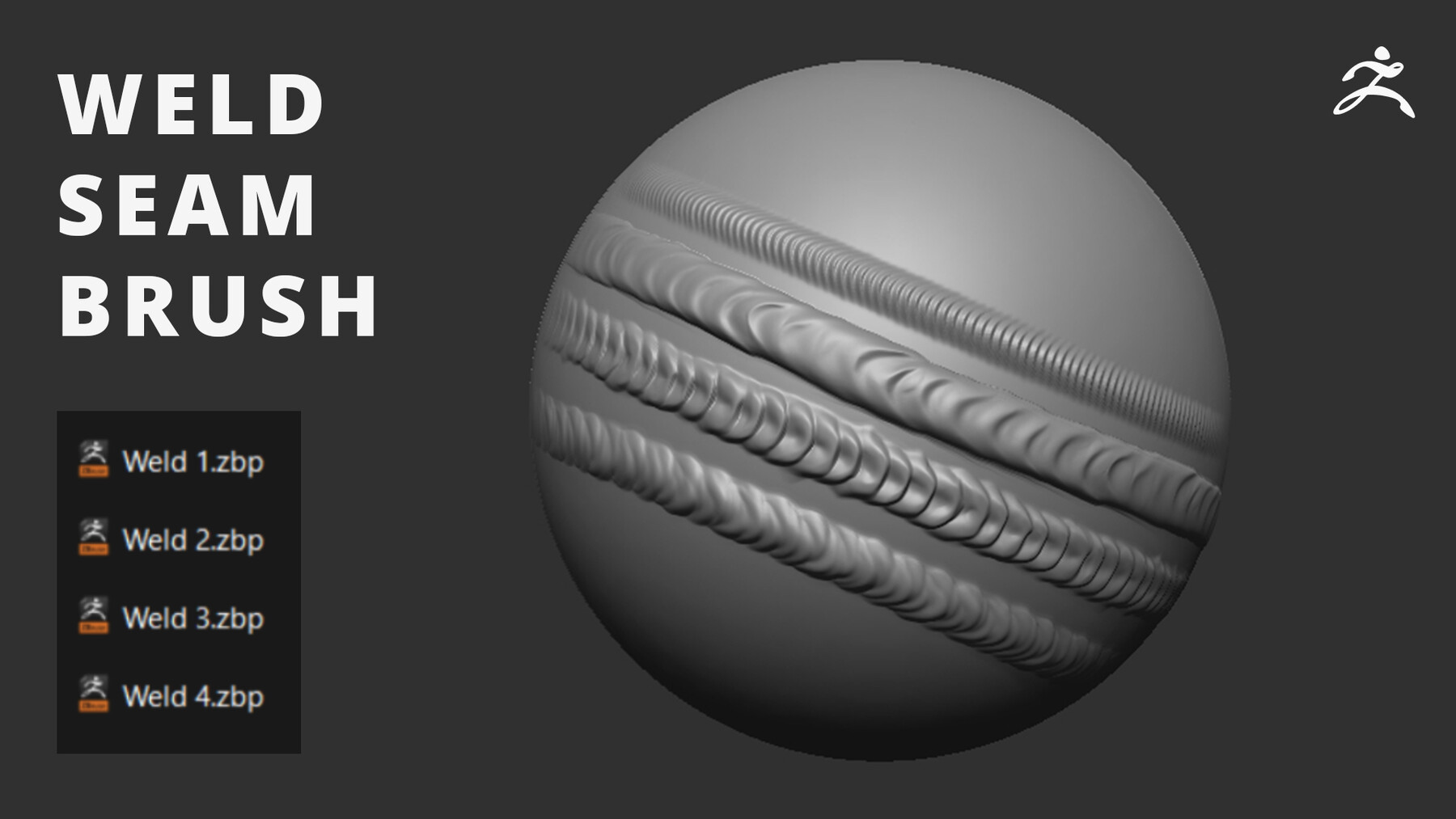 Saleheen Peyas Welding Brush for Zbrush 5 BRUSH SET