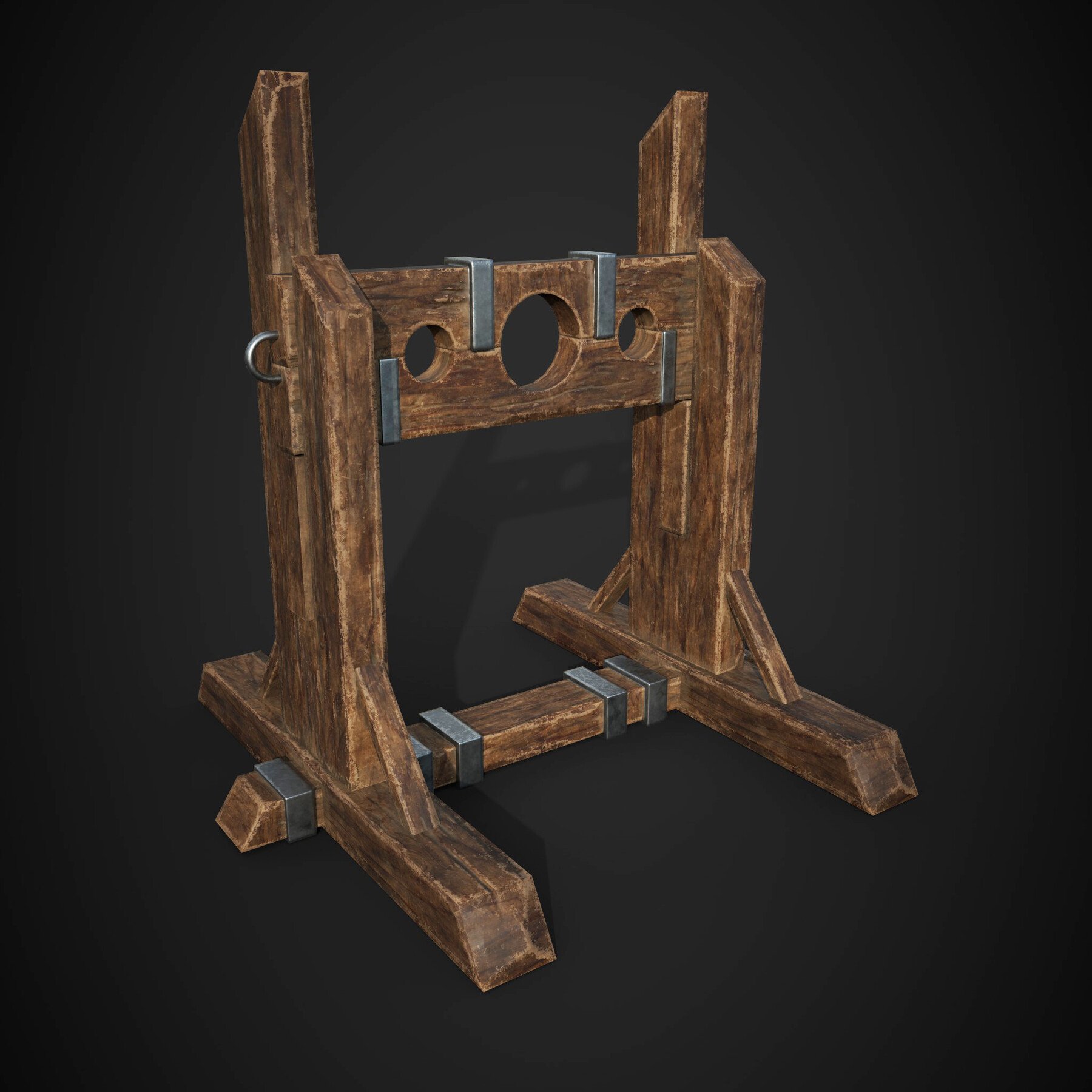 ArtStation - medieval pillory | Game Assets