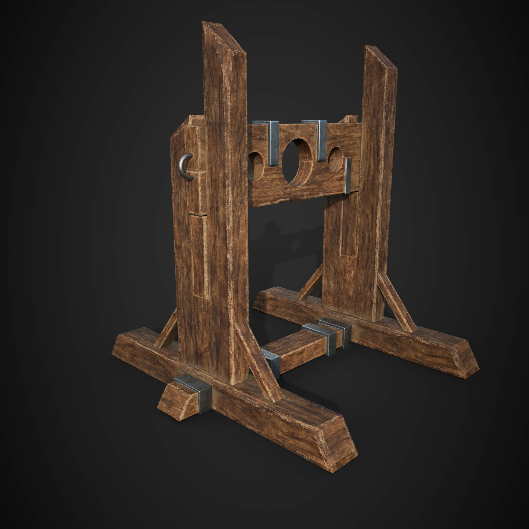 ArtStation - medieval pillory | Game Assets