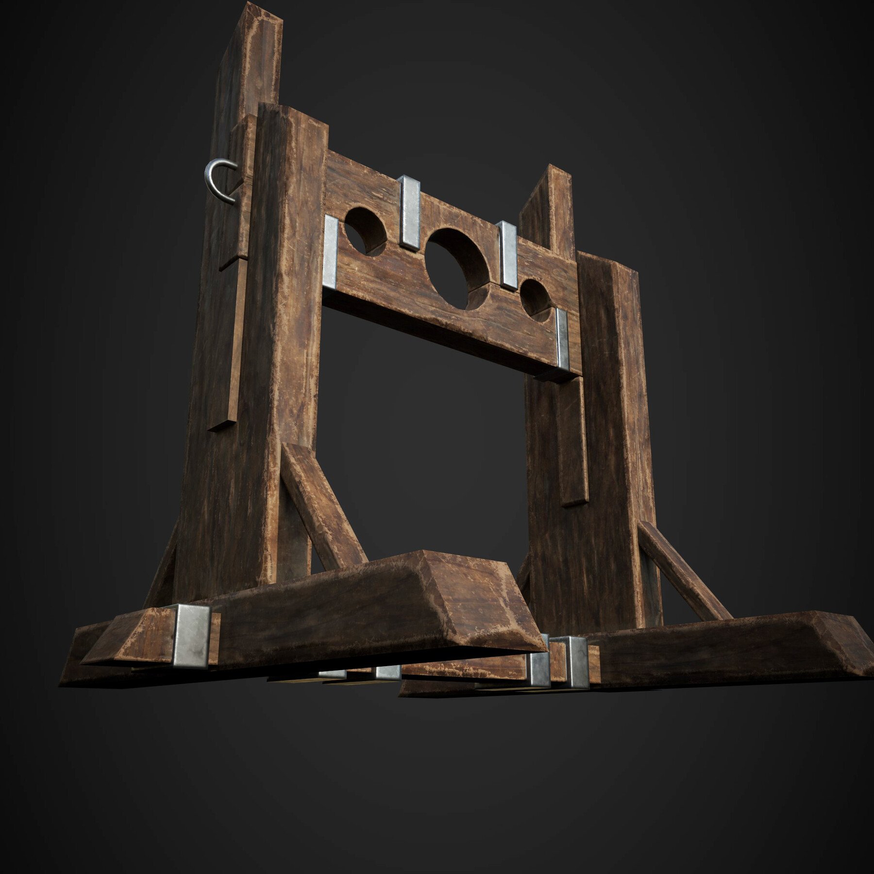 ArtStation - medieval pillory | Game Assets