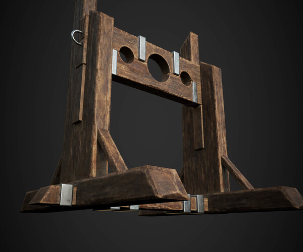 ArtStation - medieval pillory | Game Assets