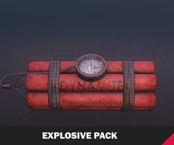 ArtStation - Explosive Pack | Game Assets