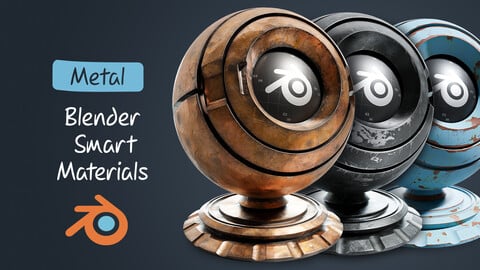 Blender Smart Materials_ Metal