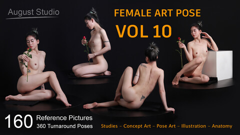 Female Art Pose - Vol 10 - Reference Pictures