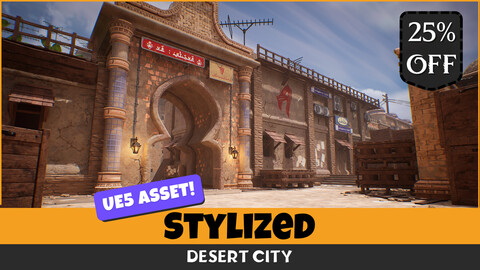 Modular Desert Town - Desert City - Desert Village