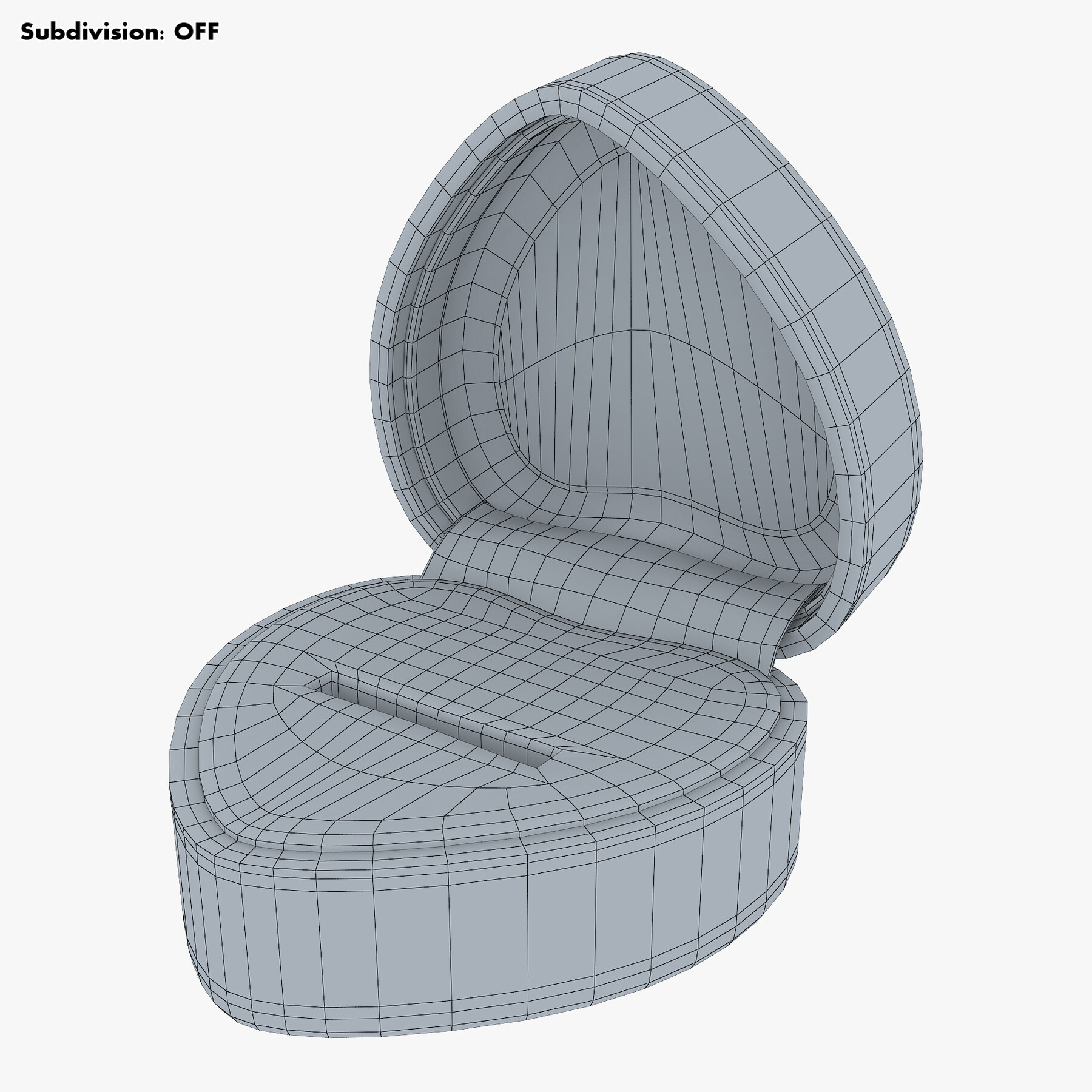 ArtStation - Heart Shape Ring Box Red v 1 | Resources
