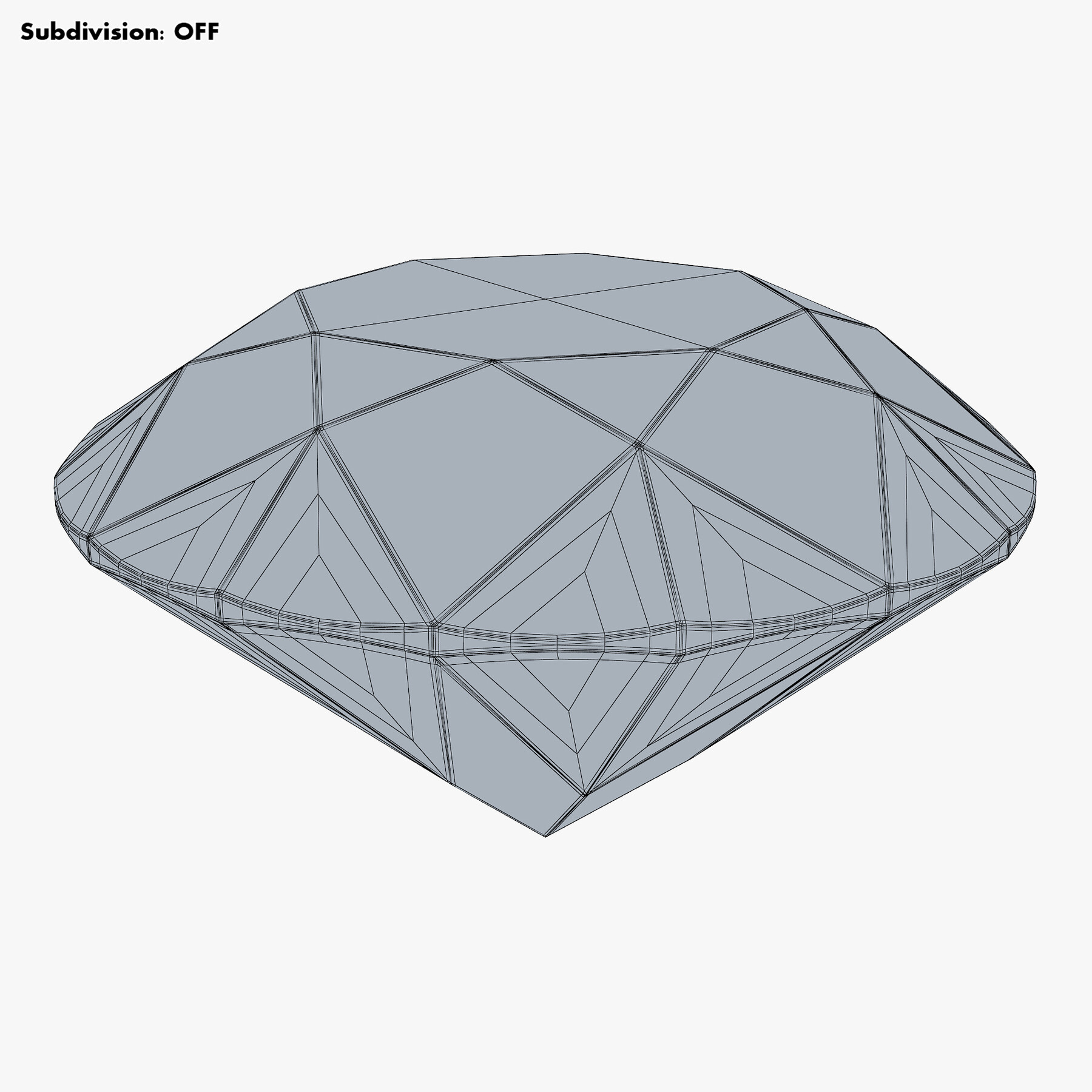 ArtStation - Round Brilliant Cut Diamond v 1 | Resources