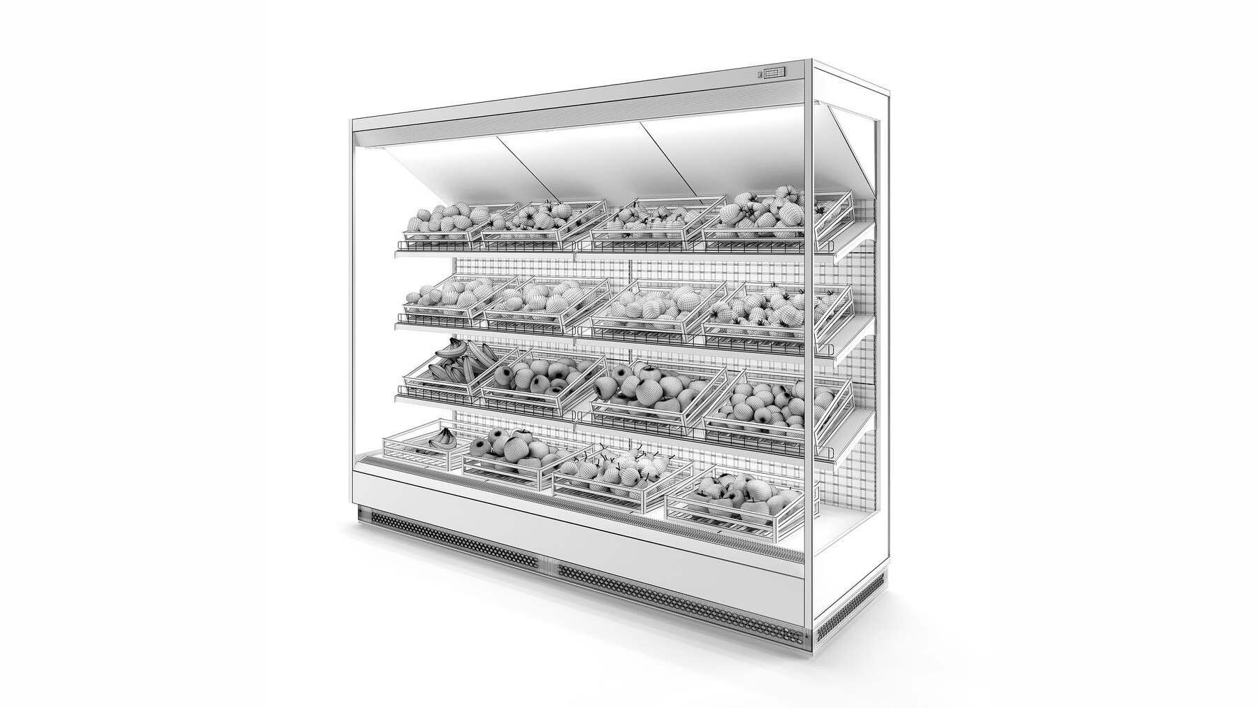 ArtStation Fruit and Vegetable refrigerator by Arneg Resources