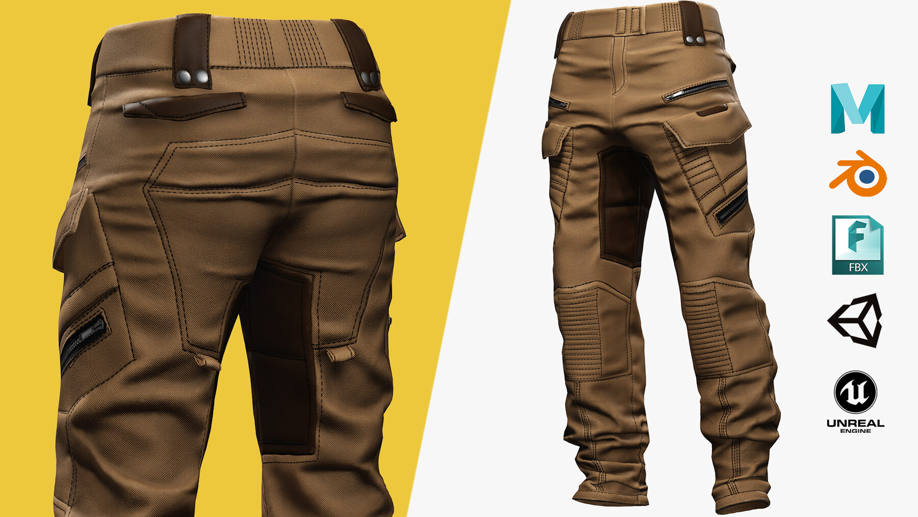 Switch Men's 3D Cargo Pocket Pants