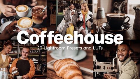 Coffeehouse - 20 LUTs and Lightroom Presets