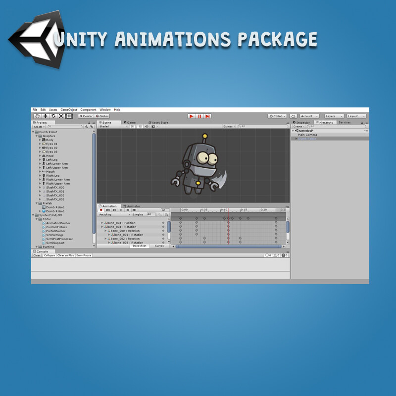 ArtStation Dumb Robot Game Assets