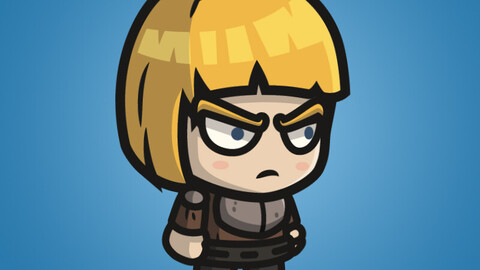 Medieval Warrior Girl