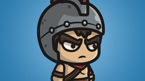 Spartan Knight with Spear