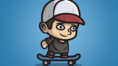 Teenager Skater Guy