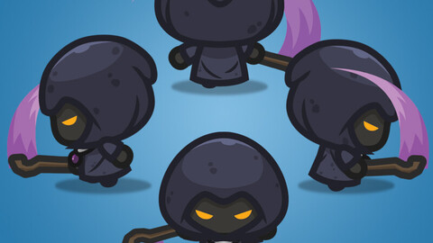 4 Directional Dark Witch