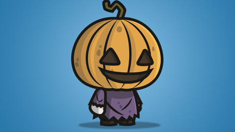 Pumpkin Head Guy