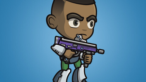 Brown Skin Metro Squad Boy