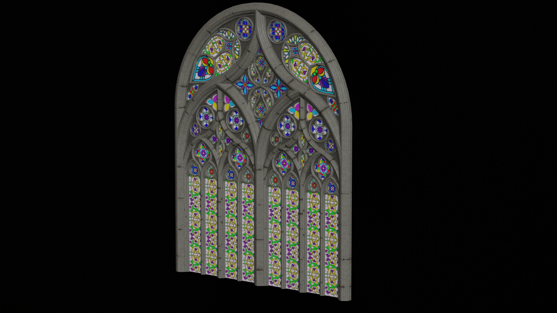 ArtStation - Stained glass windows