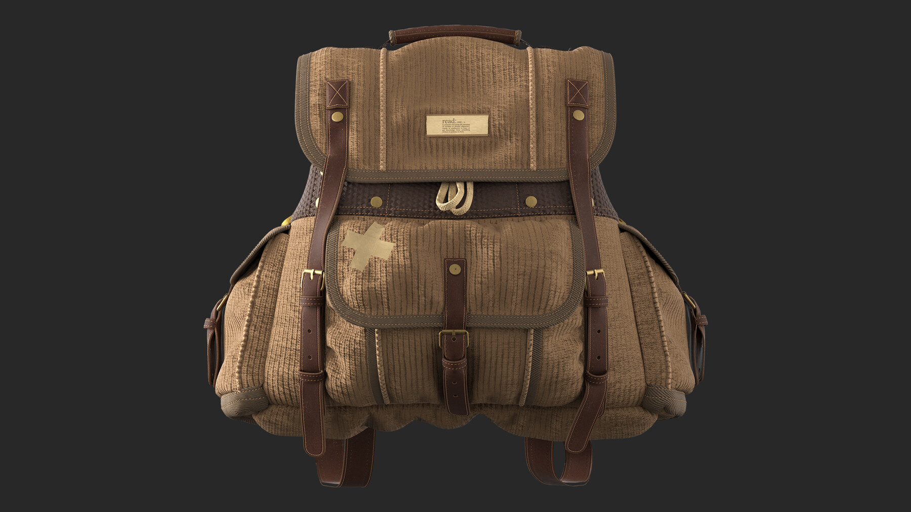 ArtStation - Procces of Creating Backpack 1 - Marvelous / CLO Project ...
