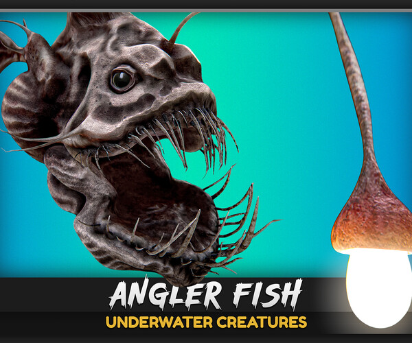 scary angler fish