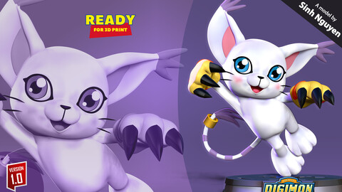 Tailmon - Digimon Adventure