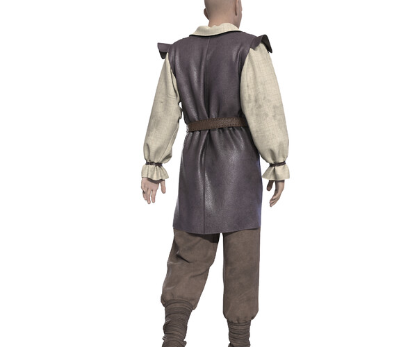ArtStation - Medieval renaissance farmer peasant clothes | Resources