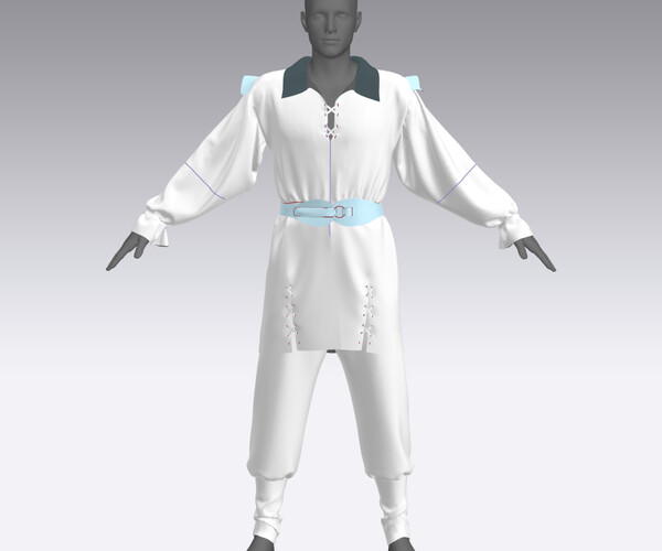 ArtStation - Medieval renaissance farmer peasant clothes | Resources