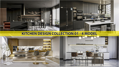 Kitchen Design Collection 01 - 4 Model