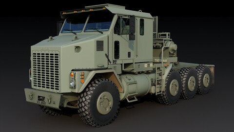 Oshkosh M1070 HET 8x8 military truck