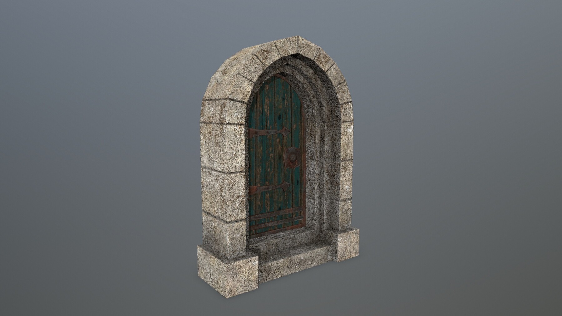 ArtStation - Medieval_Door | Game Assets