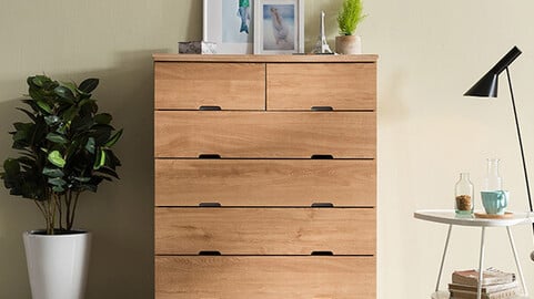 Solomon 6-tier extra-large chest of drawers 1020