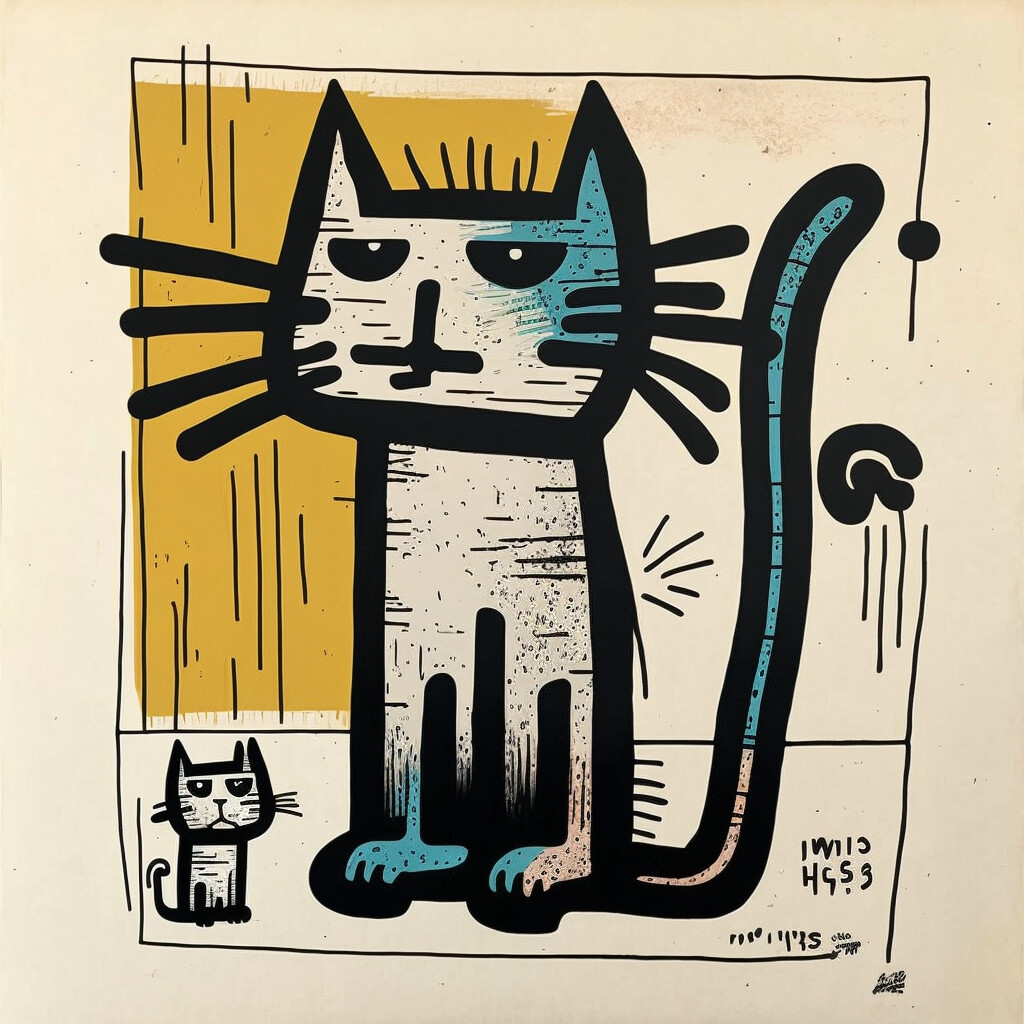 ArtStation - Minimalist Cat | Artworks