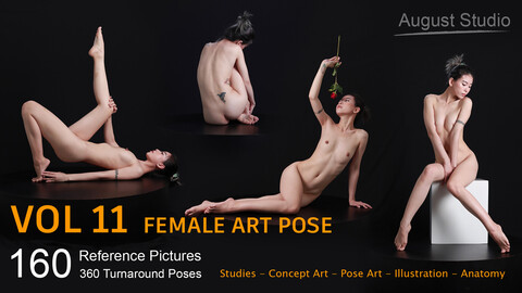 Female Art Pose - Vol 11 - Reference Pictures