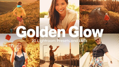 Golden Glow - 20 LUTs and Lightroom Presets