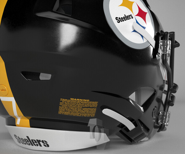 ArtStation - STEELERS PITTSBURGH Helmet Football AFC East PBR