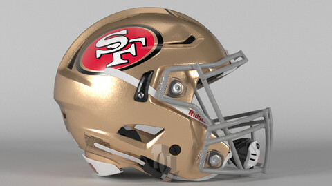 49ERS SAN FRANCISCO Helmet Football NFC West PBR