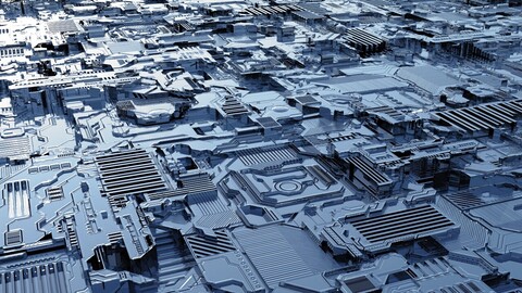 Technological displacement maps textures 8k