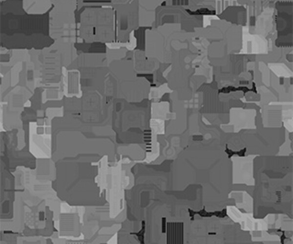 ArtStation - Technological displacement maps textures 8k | Resources