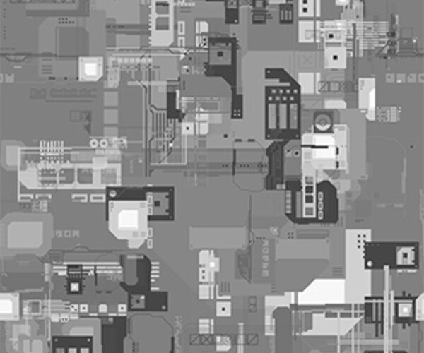 ArtStation - Technological displacement maps textures 8k | Resources