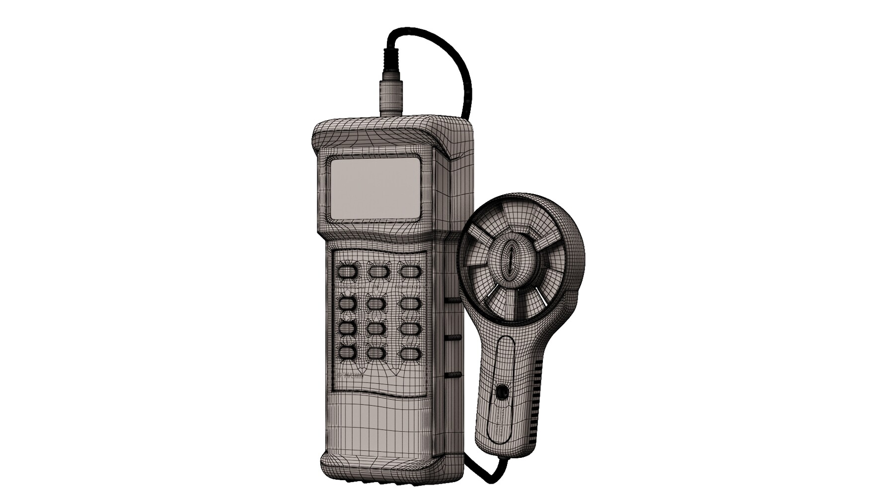 ArtStation Anemometer Metal Probe Game Assets