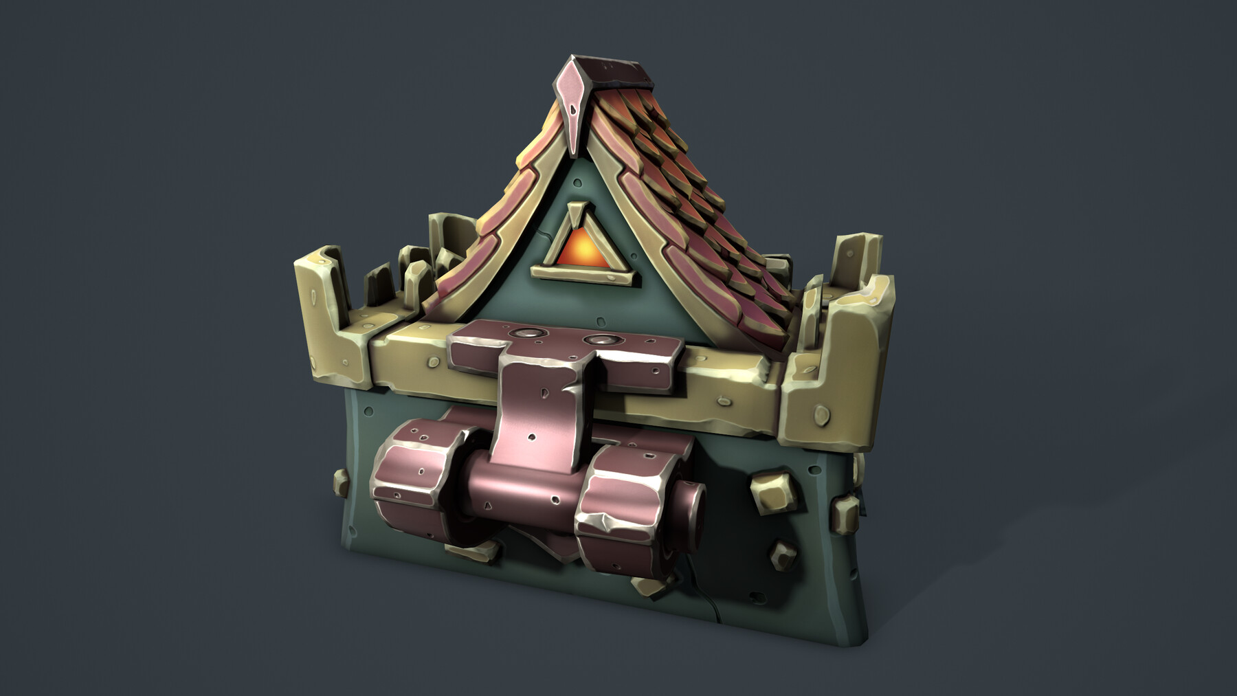 ArtStation Castle chest Game Assets