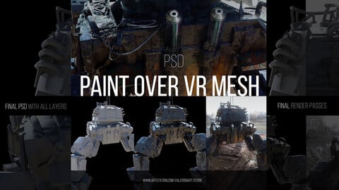 PAINT OVER VR MESH