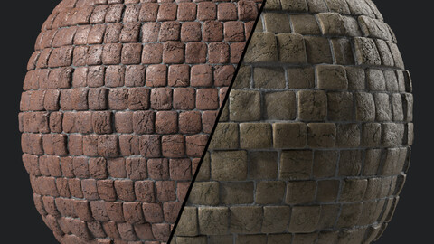 Stone Wall Materials 47- Stone walls|Sbsar Pbr 4k Seamless